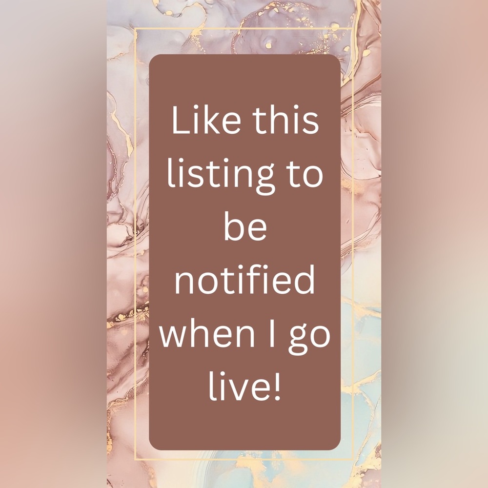 Like to be notified when I go LIVE!